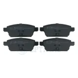 Bremsbelagsatz, Scheibenbremse Hinterachse OPTIMAL BP-12690