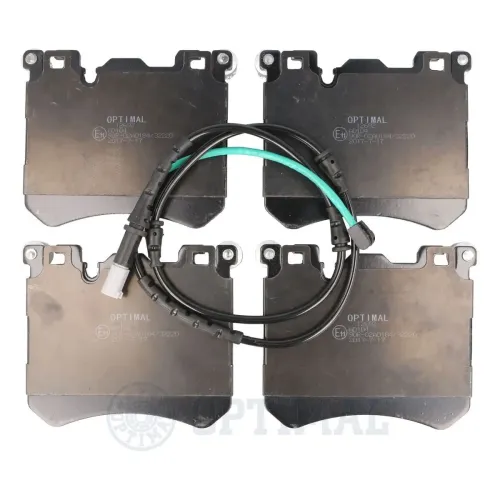 Bremsbelagsatz, Scheibenbremse Vorderachse OPTIMAL BP-12692 Bild Bremsbelagsatz, Scheibenbremse Vorderachse OPTIMAL BP-12692
