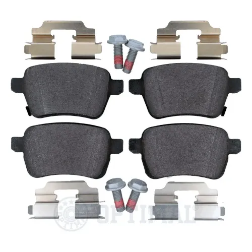 Bremsbelagsatz, Scheibenbremse Hinterachse OPTIMAL BP-12693 Bild Bremsbelagsatz, Scheibenbremse Hinterachse OPTIMAL BP-12693