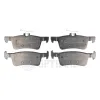 Bremsbelagsatz, Scheibenbremse Hinterachse OPTIMAL BP-12694