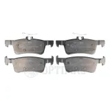 Bremsbelagsatz, Scheibenbremse Hinterachse OPTIMAL BP-12694