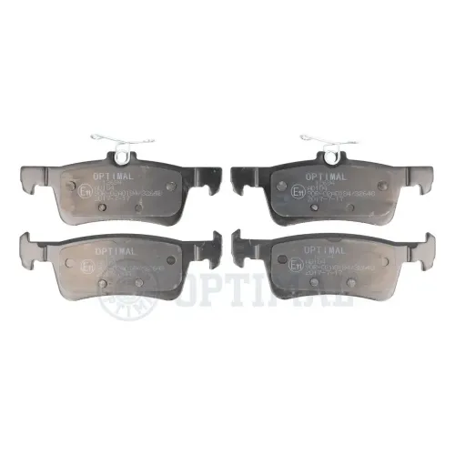 Bremsbelagsatz, Scheibenbremse Hinterachse OPTIMAL BP-12694 Bild Bremsbelagsatz, Scheibenbremse Hinterachse OPTIMAL BP-12694