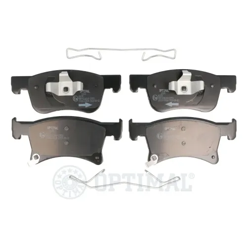 Bremsbelagsatz, Scheibenbremse Vorderachse OPTIMAL BP-12698 Bild Bremsbelagsatz, Scheibenbremse Vorderachse OPTIMAL BP-12698