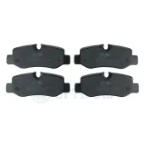 Bremsbelagsatz, Scheibenbremse Hinterachse OPTIMAL BP-12703