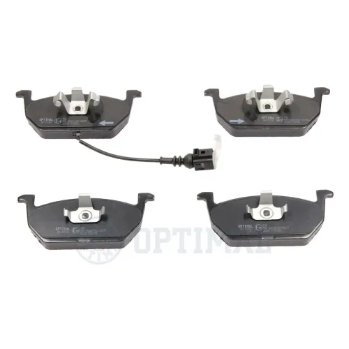 Bremsbelagsatz, Scheibenbremse Vorderachse OPTIMAL BP-12706 Bild Bremsbelagsatz, Scheibenbremse Vorderachse OPTIMAL BP-12706