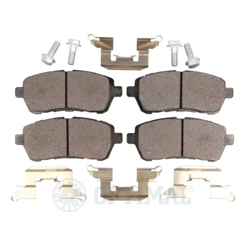 Bremsbelagsatz, Scheibenbremse Vorderachse OPTIMAL BP-12709 Bild Bremsbelagsatz, Scheibenbremse Vorderachse OPTIMAL BP-12709