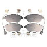 Bremsbelagsatz, Scheibenbremse Vorderachse OPTIMAL BP-12715