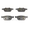 Bremsbelagsatz, Scheibenbremse Vorderachse OPTIMAL BP-12723