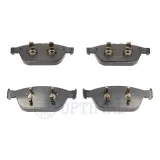 Bremsbelagsatz, Scheibenbremse Vorderachse OPTIMAL BP-12723