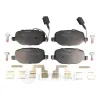Bremsbelagsatz, Scheibenbremse Hinterachse OPTIMAL BP-12724
