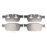 Bremsbelagsatz, Scheibenbremse Vorderachse OPTIMAL BP-12725