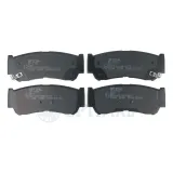 Bremsbelagsatz, Scheibenbremse Hinterachse OPTIMAL BP-12735