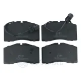 Bremsbelagsatz, Scheibenbremse Vorderachse OPTIMAL BP-12736