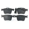 Bremsbelagsatz, Scheibenbremse Hinterachse OPTIMAL BP-12738