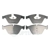 Bremsbelagsatz, Scheibenbremse Vorderachse OPTIMAL BP-12740