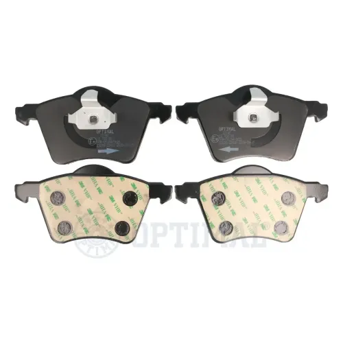 Bremsbelagsatz, Scheibenbremse Vorderachse OPTIMAL BP-12742 Bild Bremsbelagsatz, Scheibenbremse Vorderachse OPTIMAL BP-12742
