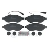 Bremsbelagsatz, Scheibenbremse Vorderachse OPTIMAL BP-12750