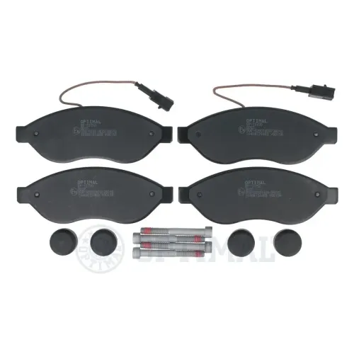 Bremsbelagsatz, Scheibenbremse Vorderachse OPTIMAL BP-12750 Bild Bremsbelagsatz, Scheibenbremse Vorderachse OPTIMAL BP-12750