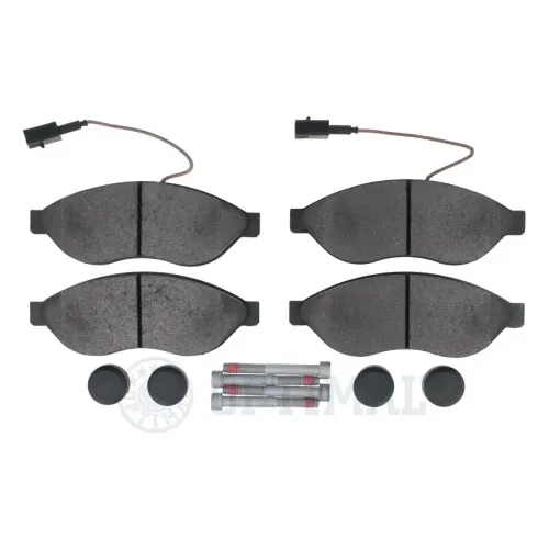 Bremsbelagsatz, Scheibenbremse Vorderachse OPTIMAL BP-12750 Bild Bremsbelagsatz, Scheibenbremse Vorderachse OPTIMAL BP-12750