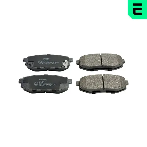 Bremsbelagsatz, Scheibenbremse Hinterachse OPTIMAL BP-12772 Bild Bremsbelagsatz, Scheibenbremse Hinterachse OPTIMAL BP-12772