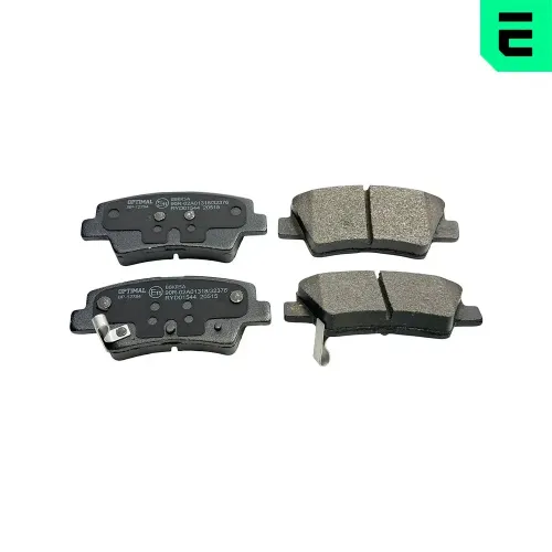 Bremsbelagsatz, Scheibenbremse Hinterachse OPTIMAL BP-12784 Bild Bremsbelagsatz, Scheibenbremse Hinterachse OPTIMAL BP-12784