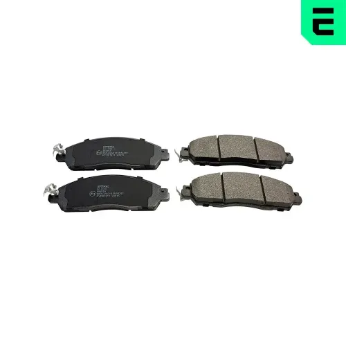 Bremsbelagsatz, Scheibenbremse Vorderachse OPTIMAL BP-12792 Bild Bremsbelagsatz, Scheibenbremse Vorderachse OPTIMAL BP-12792