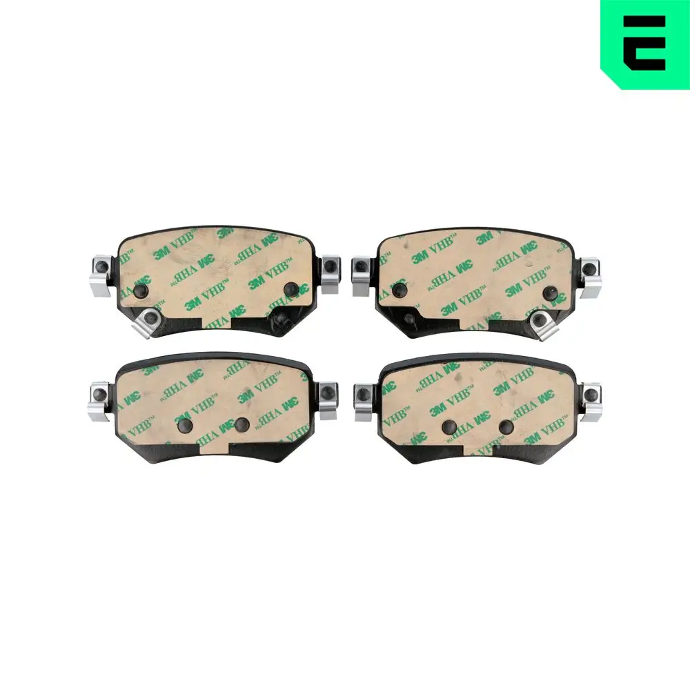 Bremsbelagsatz, Scheibenbremse Hinterachse OPTIMAL BP-12793