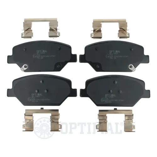 Bremsbelagsatz, Scheibenbremse Vorderachse OPTIMAL BP-12805 Bild Bremsbelagsatz, Scheibenbremse Vorderachse OPTIMAL BP-12805