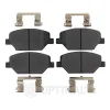 Bremsbelagsatz, Scheibenbremse Vorderachse OPTIMAL BP-12805 Bild Bremsbelagsatz, Scheibenbremse Vorderachse OPTIMAL BP-12805