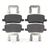 Bremsbelagsatz, Scheibenbremse Hinterachse OPTIMAL BP-12812 Bild Bremsbelagsatz, Scheibenbremse Hinterachse OPTIMAL BP-12812