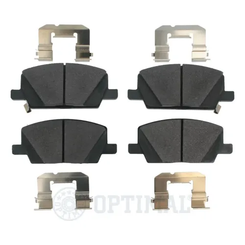 Bremsbelagsatz, Scheibenbremse Vorderachse OPTIMAL BP-12813 Bild Bremsbelagsatz, Scheibenbremse Vorderachse OPTIMAL BP-12813