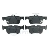 Bremsbelagsatz, Scheibenbremse Hinterachse OPTIMAL BP-12817