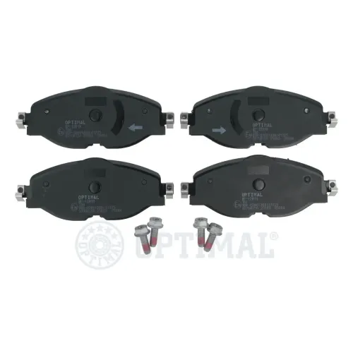 Bremsbelagsatz, Scheibenbremse Vorderachse OPTIMAL BP-12819 Bild Bremsbelagsatz, Scheibenbremse Vorderachse OPTIMAL BP-12819