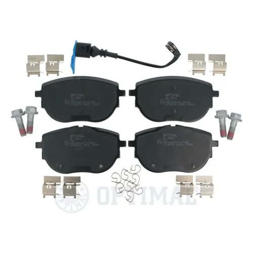 Bremsbelagsatz, Scheibenbremse Vorderachse OPTIMAL BP-12820 Bild Bremsbelagsatz, Scheibenbremse Vorderachse OPTIMAL BP-12820