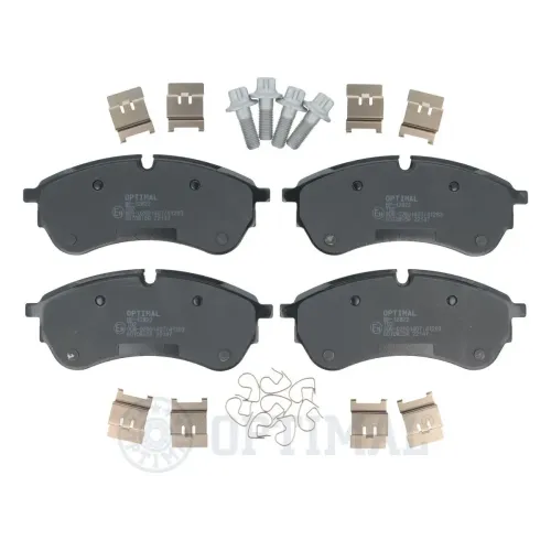 Bremsbelagsatz, Scheibenbremse OPTIMAL BP-12822 Bild Bremsbelagsatz, Scheibenbremse OPTIMAL BP-12822