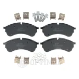 Bremsbelagsatz, Scheibenbremse Vorderachse OPTIMAL BP-12823