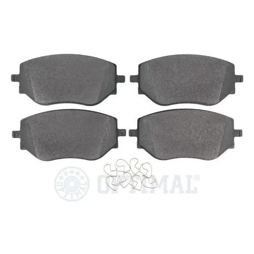 Bremsbelagsatz, Scheibenbremse Vorderachse OPTIMAL BP-12827 Bild Bremsbelagsatz, Scheibenbremse Vorderachse OPTIMAL BP-12827