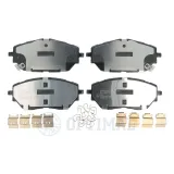 Bremsbelagsatz, Scheibenbremse Vorderachse OPTIMAL BP-12830