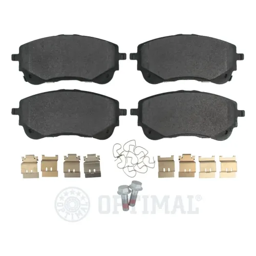 Bremsbelagsatz, Scheibenbremse Vorderachse OPTIMAL BP-12832 Bild Bremsbelagsatz, Scheibenbremse Vorderachse OPTIMAL BP-12832