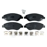 Bremsbelagsatz, Scheibenbremse Vorderachse OPTIMAL BP-12849