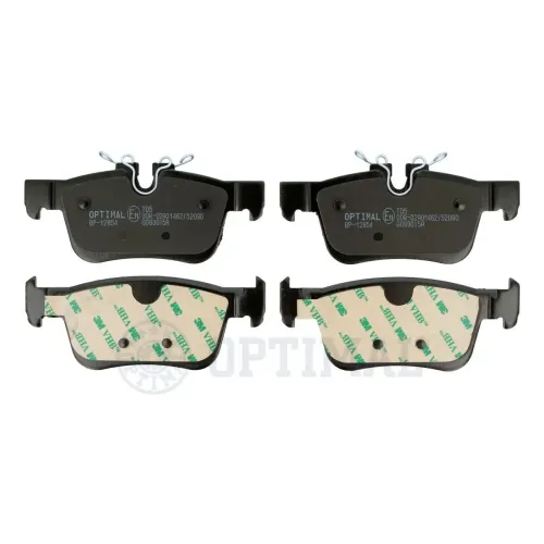 Bremsbelagsatz, Scheibenbremse Hinterachse OPTIMAL BP-12854 Bild Bremsbelagsatz, Scheibenbremse Hinterachse OPTIMAL BP-12854