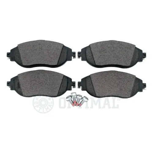 Bremsbelagsatz, Scheibenbremse Vorderachse OPTIMAL BP-12858 Bild Bremsbelagsatz, Scheibenbremse Vorderachse OPTIMAL BP-12858