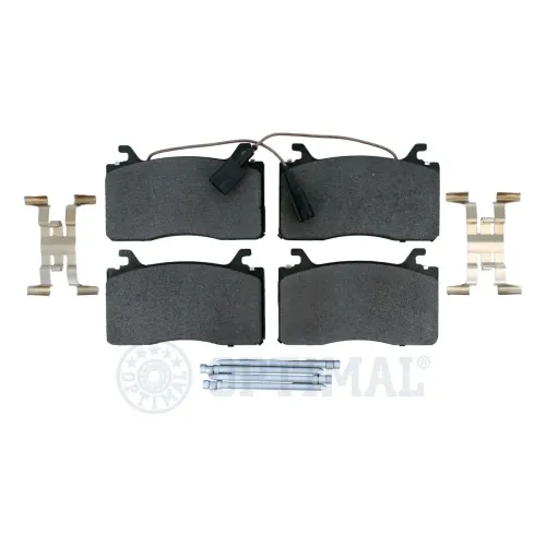 Bremsbelagsatz, Scheibenbremse Vorderachse OPTIMAL BP-12860 Bild Bremsbelagsatz, Scheibenbremse Vorderachse OPTIMAL BP-12860