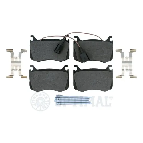 Bremsbelagsatz, Scheibenbremse Vorderachse OPTIMAL BP-12863 Bild Bremsbelagsatz, Scheibenbremse Vorderachse OPTIMAL BP-12863