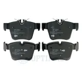 Bremsbelagsatz, Scheibenbremse Hinterachse OPTIMAL BP-12865