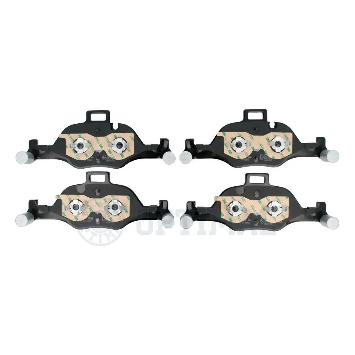 Bremsbelagsatz, Scheibenbremse Vorderachse OPTIMAL BP-12869