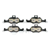 Bremsbelagsatz, Scheibenbremse Vorderachse OPTIMAL BP-12869