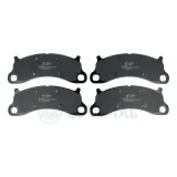 Bremsbelagsatz, Scheibenbremse Vorderachse OPTIMAL BP-12870
