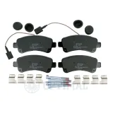 Bremsbelagsatz, Scheibenbremse Hinterachse OPTIMAL BP-12878