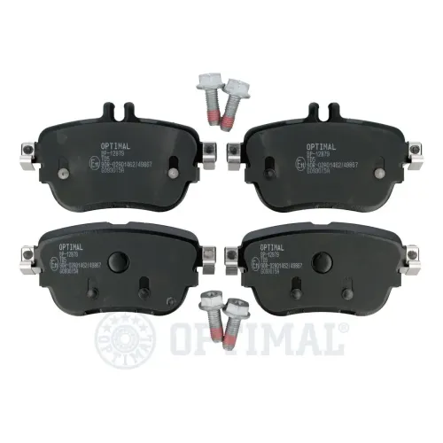 Bremsbelagsatz, Scheibenbremse Hinterachse OPTIMAL BP-12879 Bild Bremsbelagsatz, Scheibenbremse Hinterachse OPTIMAL BP-12879